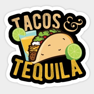 Tacos & Tequila Sticker